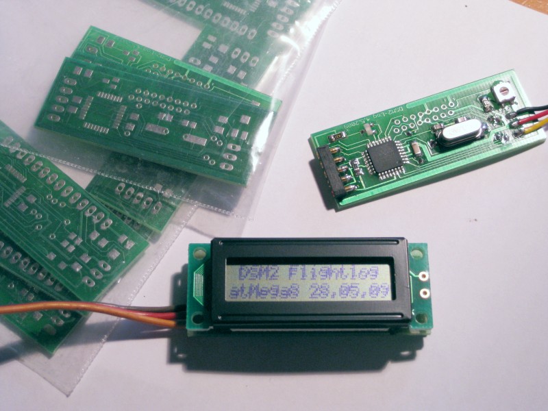 Erste SMD-Platine