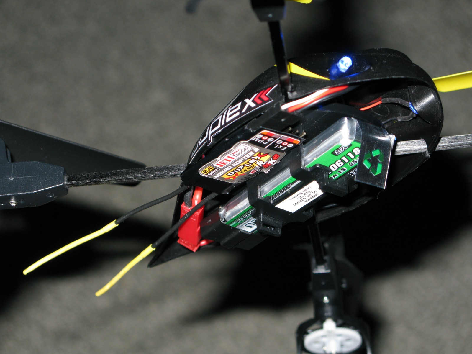 Quadcopter umgerüstet auf MWC Pico und Jeti-Empfänger