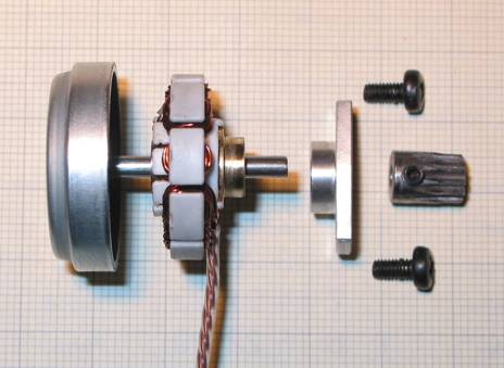 CDR-Motor zerlegt