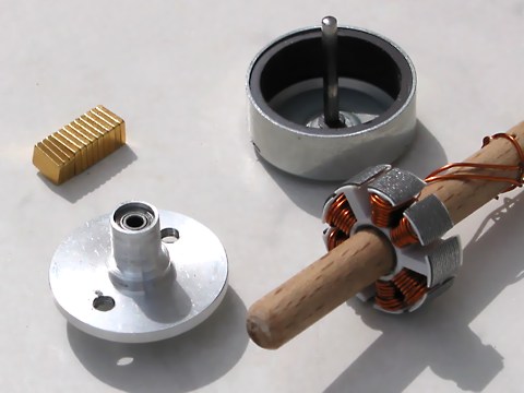 Micro-CDR, die Einzelteile