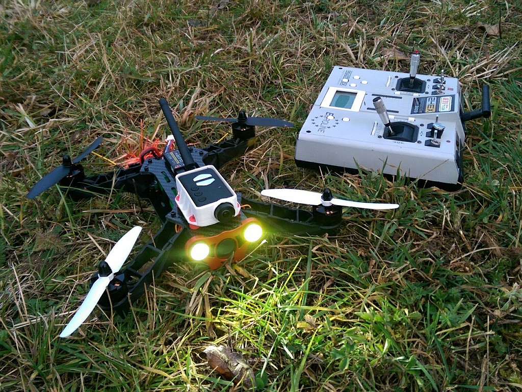 Eachine 250 mit Turnigy/Jeti-Sender