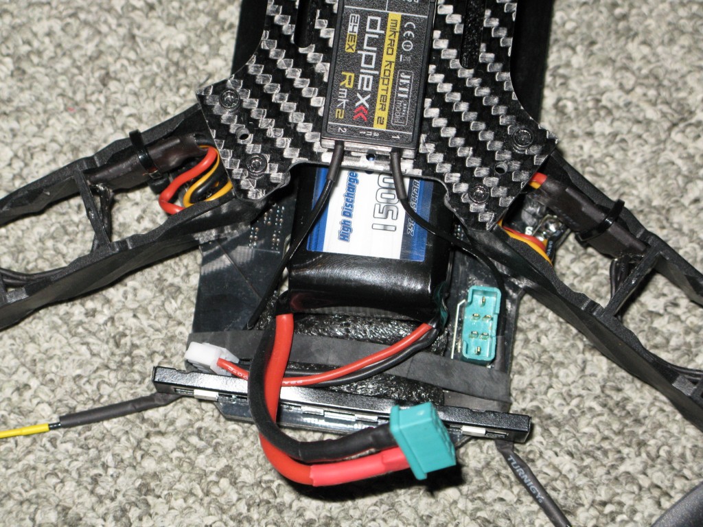 Eachine 250 Akkuanschluss
