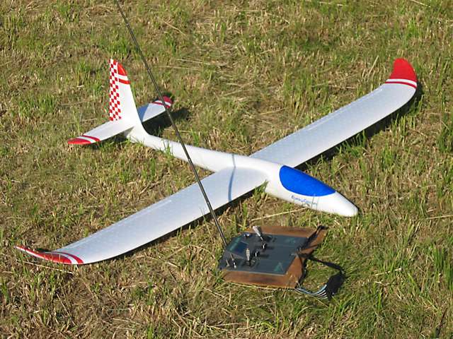 Easyglider auf gemähter Wiese