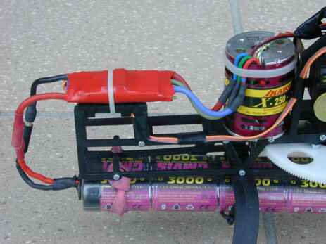 ECO-8 Tuningstufe-2, Brstenloser Motor mit Kontronik-Regler
