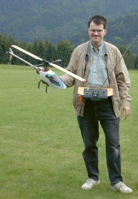 ECO-8 mit Pilot, Mai 2000 in Todtmoos (Schwarzwald)
