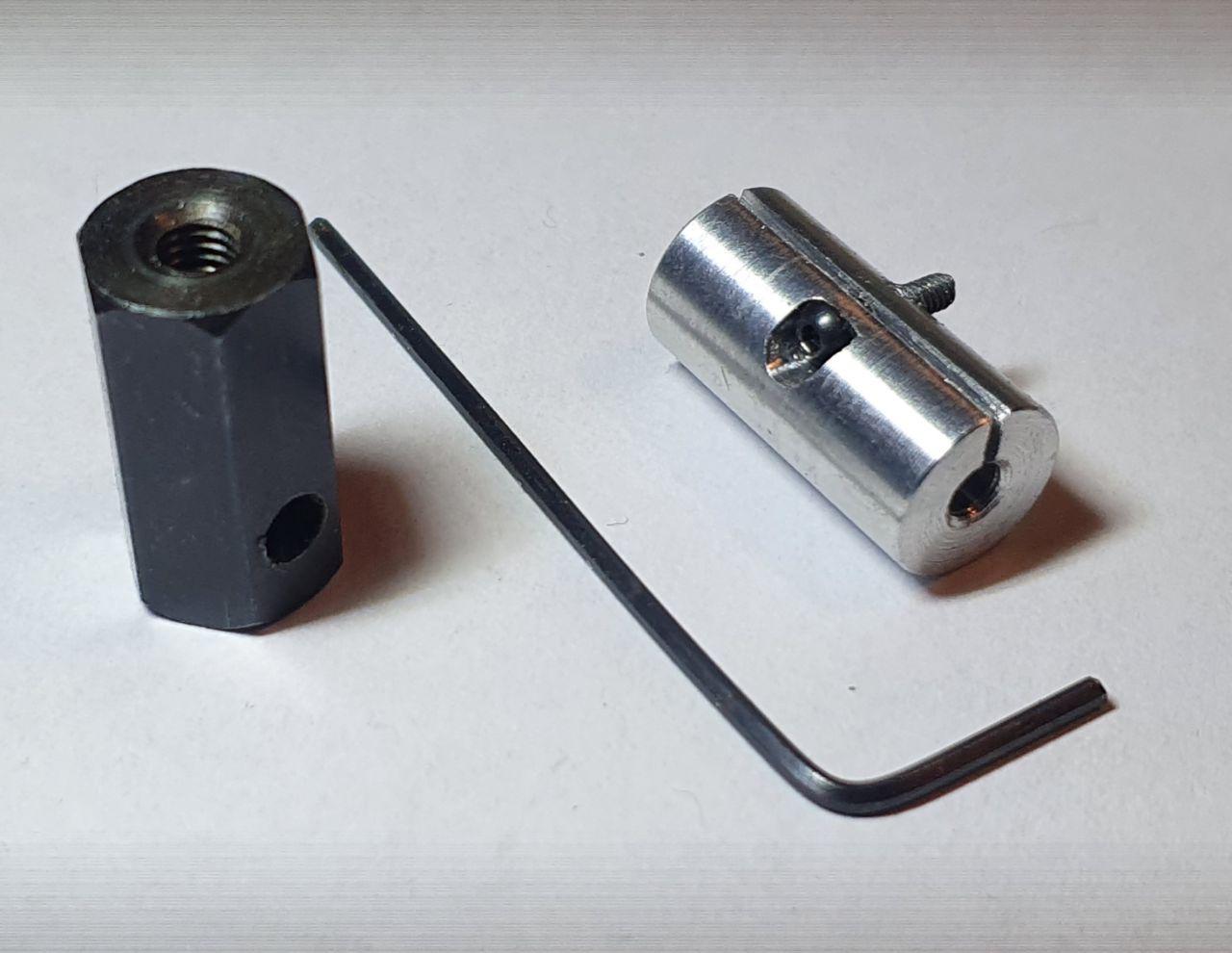 Spannzange für Z-Achse