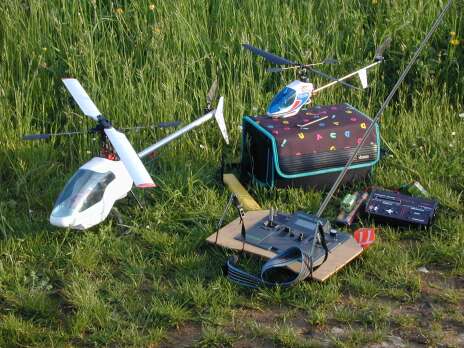 Ikarus-Helis beim Nachladen