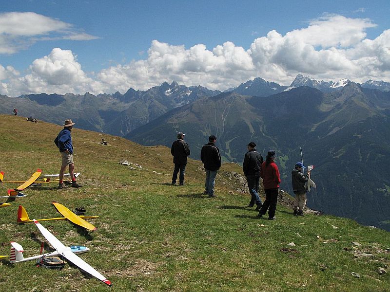 LS 8-18, Sommer 2007 in Fiss (Schönjöchl)