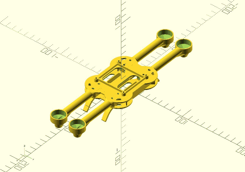 Foldable Nano Quad "FNQ220"