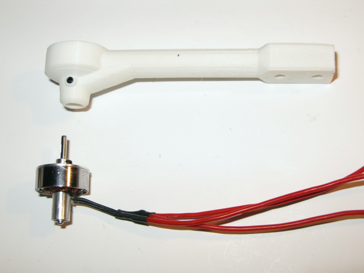 Motor und Motorhalter
