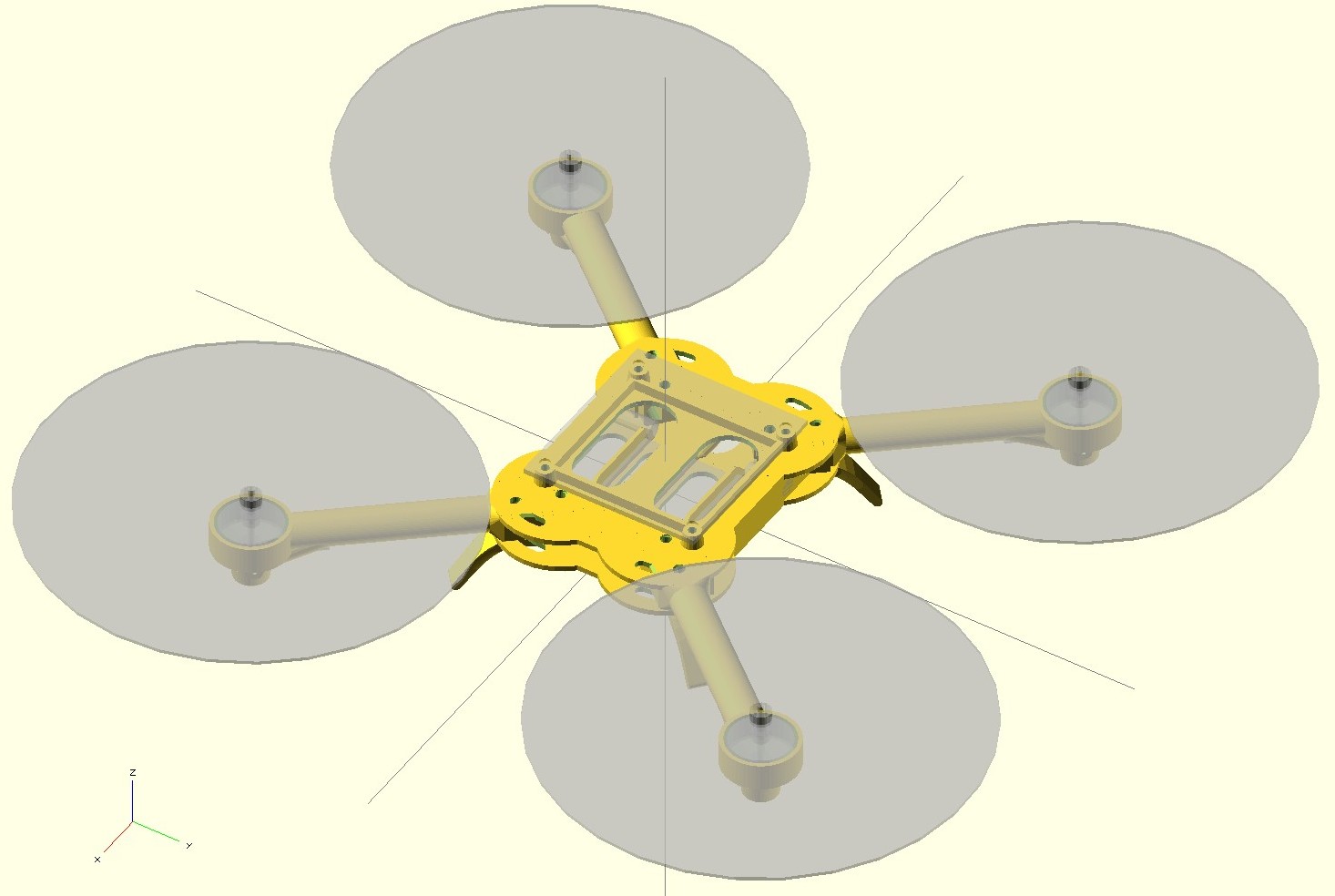 Copter von oben