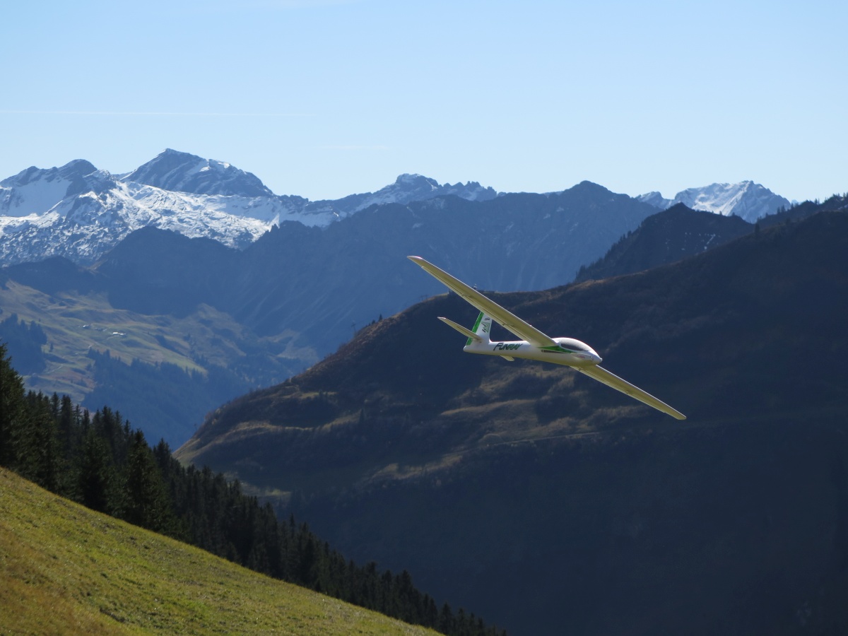 Vorbeiflug, Damüls