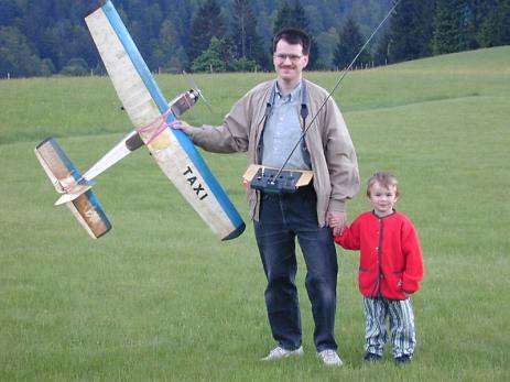 Graupner Taxi mit E-Antrieb (Sommer 2000)