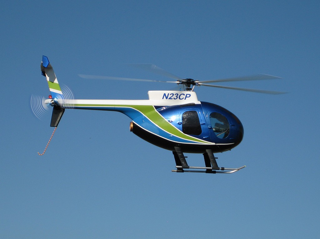 Hughes 500 mit 5-Blattkopf
