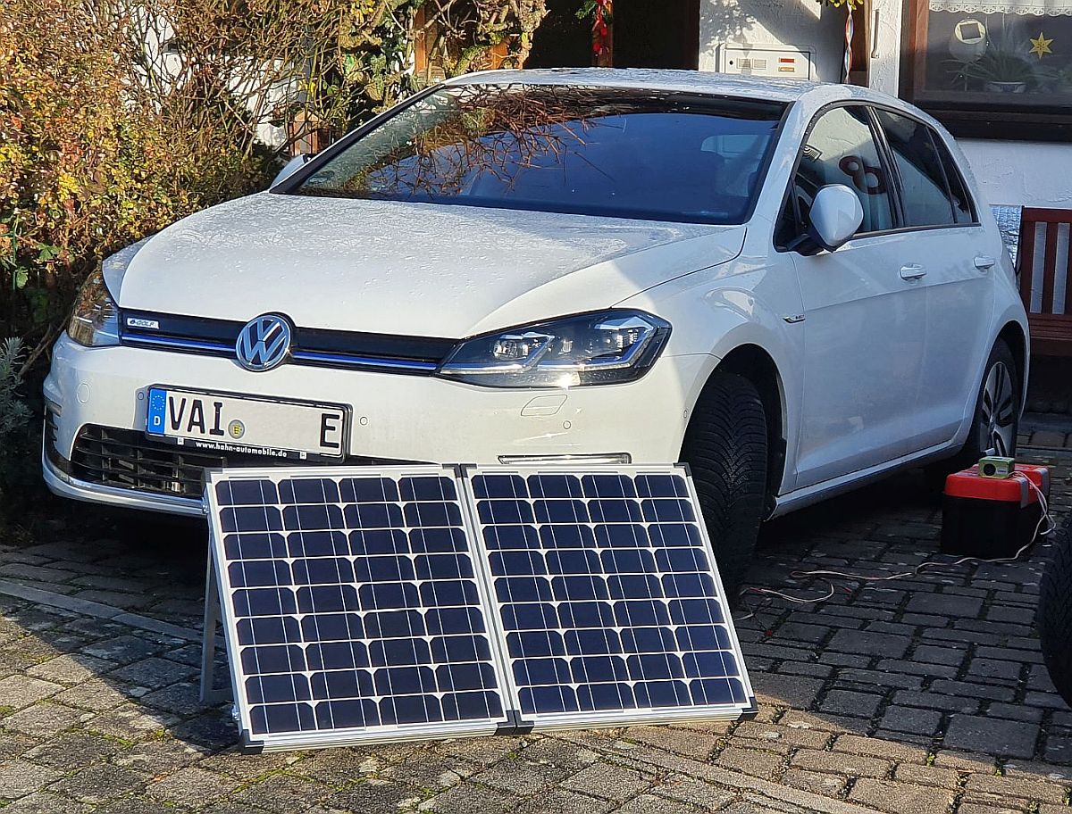 Powerpack beim PV-Laden