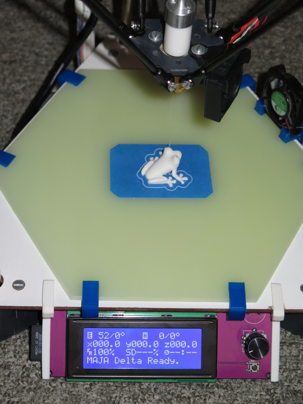Bedienpanel und Treefrog