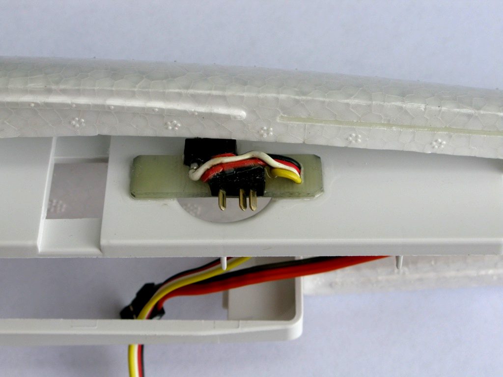 QR-Stecker im Rumpf