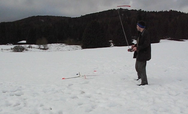 Mini-ASW Bodenstart im Schnee
