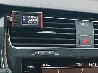 OBD2-Display im e-Golf