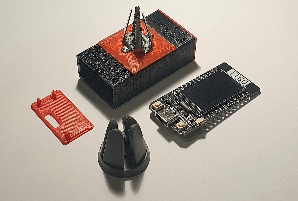 OBD2-Display zerlegt