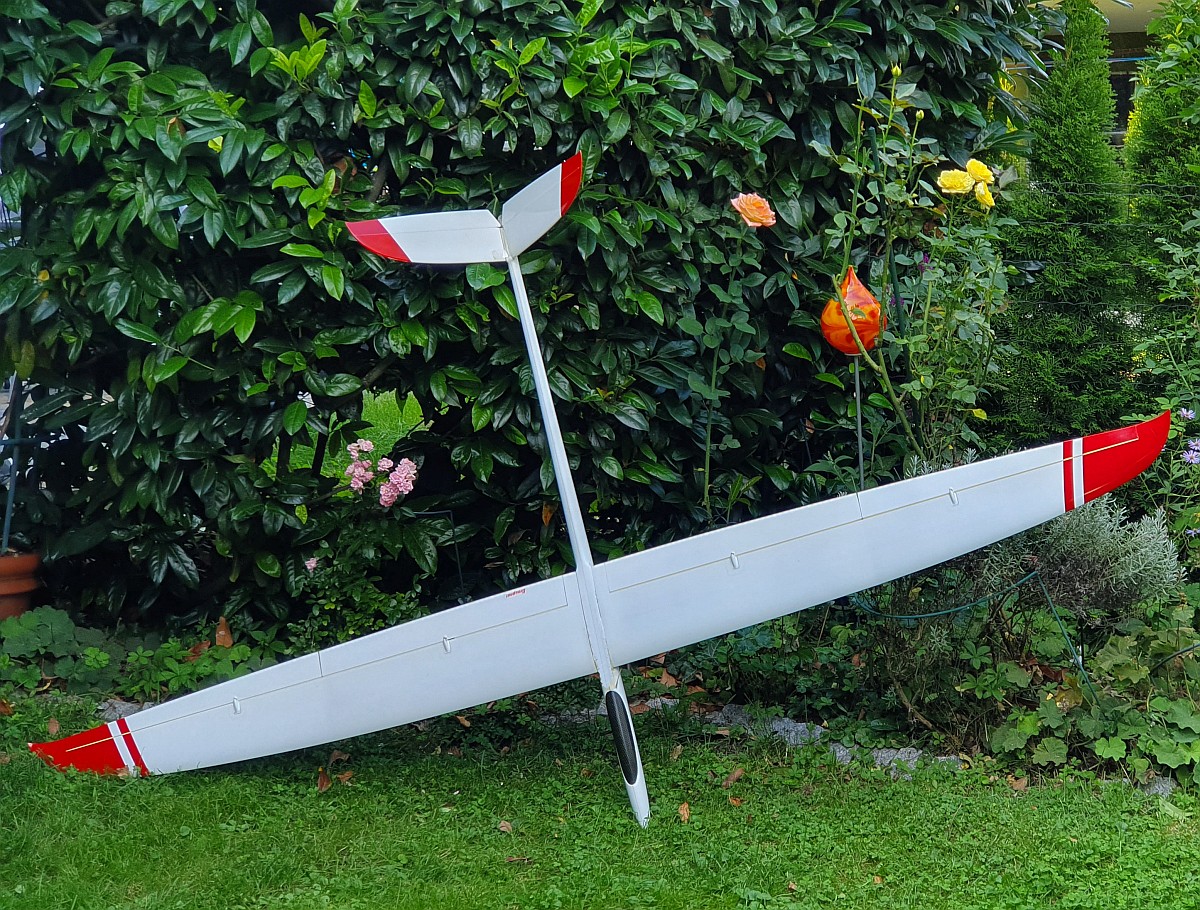 Stiletto mit V-Leitwerk