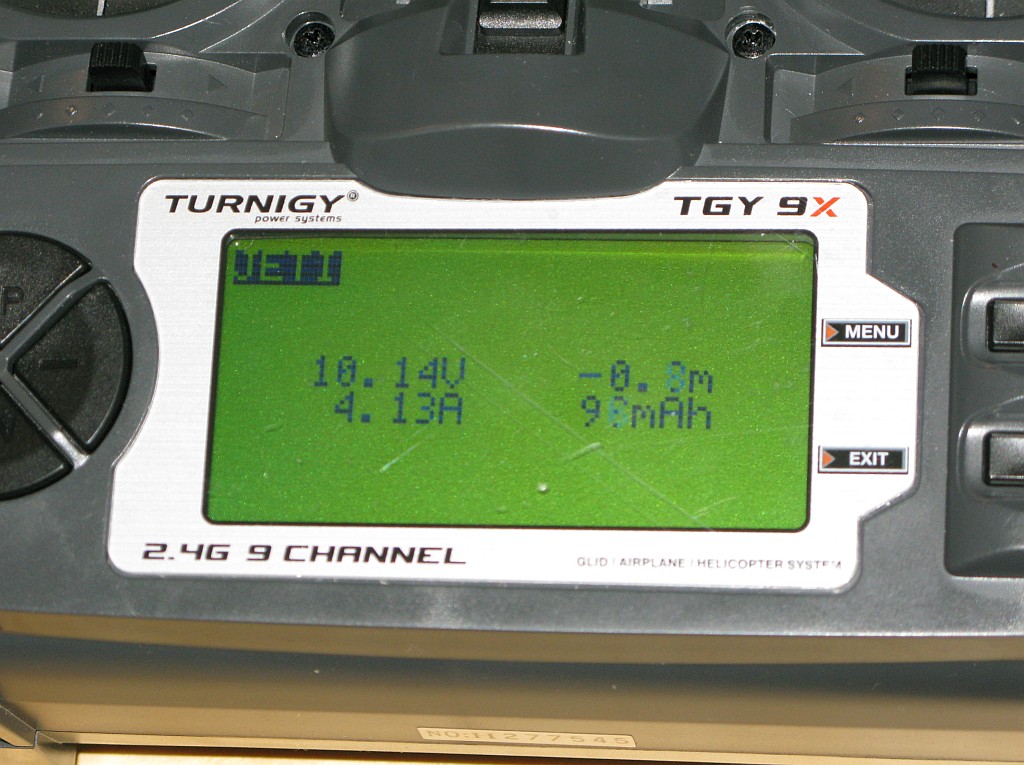 Display mit Telemetrie